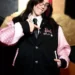 billie eilish 2024 grammy awards barbie varsity jacket