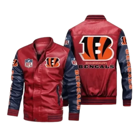 Cincinnati-Bengals-Red-Navy-Bomber-Leather-Jacket.webp