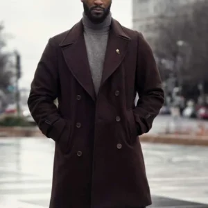 cross 2024 aldis hodge brown coat