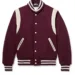 golden bear burgundy varsity jacket