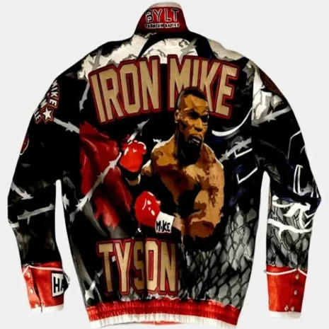 Iron Mike Tyson Leather Jacket 3 iron mike tyson leather jacket