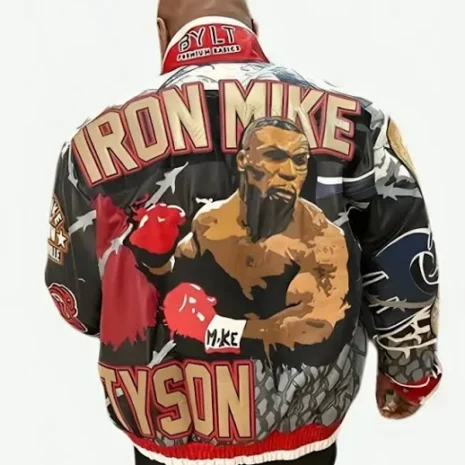 iron mike tyson leather jacket