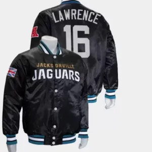 Jacksonville Jaguars Trevor Lawrence Satin Jacket