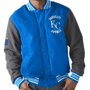 Kansas City Royals G-III Carl Banks Original Varsity Button-Up Jacket