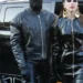 kanye west real black leather jacket