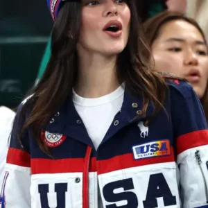 kendall jenner 2024 olympics team usa jacket