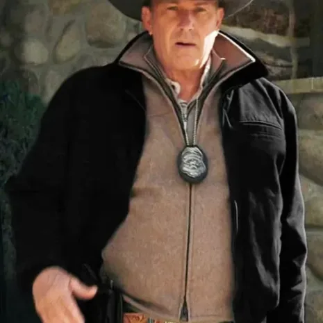 Kevin-Costner-Yellowstone-John-Dutton-Black-Cotton-Jacket.webp