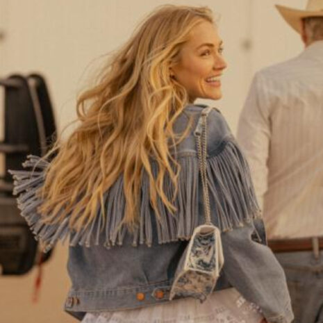 Landman-2024-Michelle-Randolph-Denim-Fringe-Jacket-2 landman 2024 michelle randolph denim fringe jacket