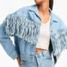 landman 2024 michelle randolph denim fringe jacket