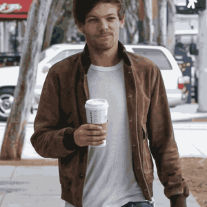 Louis Tomlinson Brown Leather Jacket