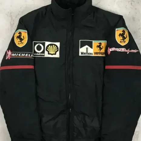 Marlboro Ferrari F1 Racing Nascar Black Jacket