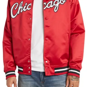 Men NBA Chicago Bulls Basketball Jacket