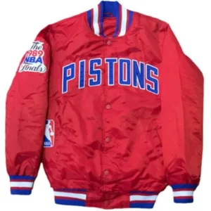 Men Detroit Pistons NBA Bomber Jacket