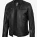 Mens-Black-Lambskin-Leather-Biker-Style-Jacket