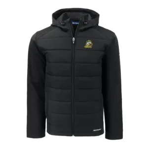 Men's Cutter & Buck Black Oregon Ducks Hoodie Jacket