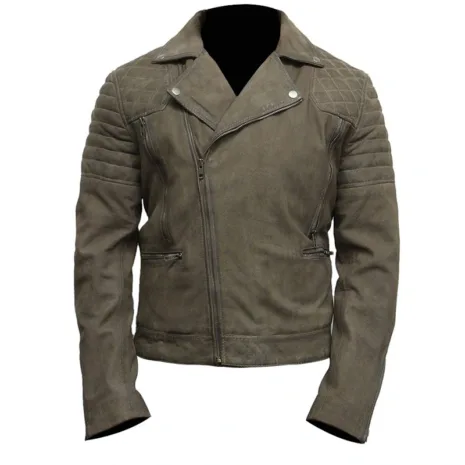 Mens-Olive-Gray-Suede-Leather-Biker-Jacket.webp