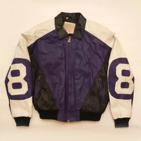 Michael-Hoban-Purple-and-Black-Leather-8-ball-Jacket.webp