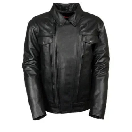 Milwaukee-Leather-LKM1720T-Mens-Black-Pistol-Pete-Motorcycle-Vented-Leather-Jacket-with-Utility-Pockets-Tall-Sizes-4.webp Milwaukee-Leather-LKM1720T-Mens-Black-Pistol-Pete-Motorcycle-Vented-Leather-Jacket-with-Utility-Pockets-Tall-Sizes-4.webp