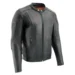 Milwaukee-Leather-ML1010-Mens-Side-Lace-Vented-Black-Leather-Scooter-Jacket-3.webp