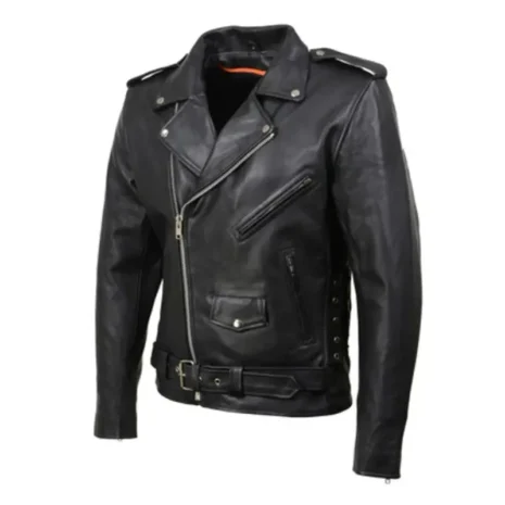 Milwaukee-Leather-SH1011-Black-Classic-Brando-Motorcycle-Jacket-for-Men-Made-of-Cowhide-Leather-with-Side-Lacing-1.webp Milwaukee-Leather-SH1011-Black-Classic-Brando-Motorcycle-Jacket-for-Men-Made-of-Cowhide-Leather-with-Side-Lacing-1.webp