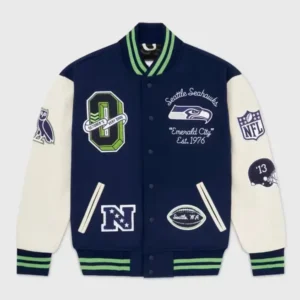 OVO NFL Seattle Seahawks Varsity Jacket