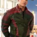 red one 2024 dwayne johnson leather jacket