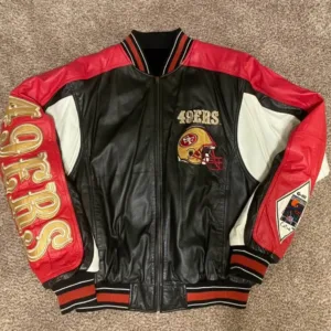 San Francisco 49ers G-iii Carl Banks Leather Jacket