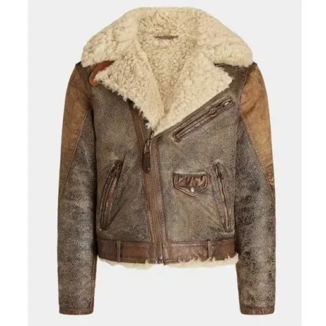 The Iron Claw Zac Efron Leather Jacket The Iron Claw Zac Efron Leather Jacket