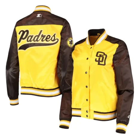 The Legend San Diego Padres Gold Jacket both