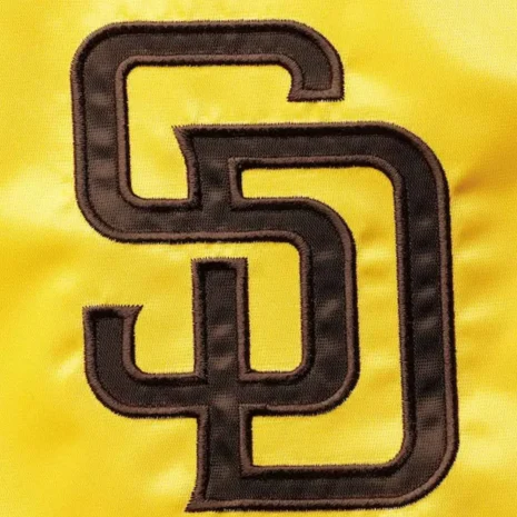 The Legend San Diego Padres Gold Jacket print The Legend San Diego Padres Gold Jacket print