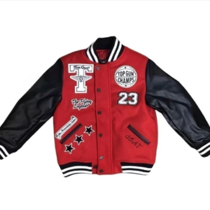 Top Gun Flying Legend Wool Kids Bomber Jacket