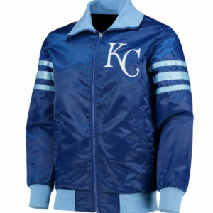Kansas City Royals The Captain II Royal Satin Jacket