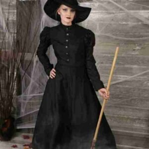 halloween women deluxe witch costume