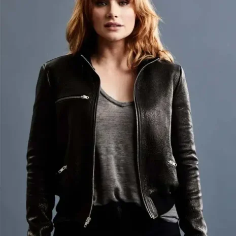 jurassic world dominion claire dearing leather jacket