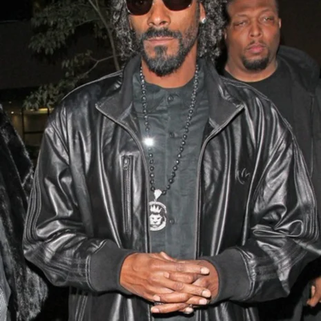snoop-dogg-black-leather-jacket_1 snoop dogg black stylish leather jacket