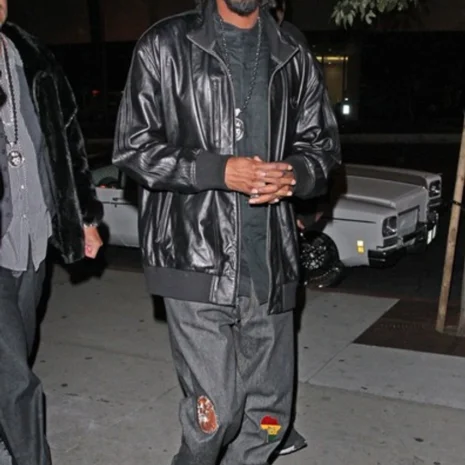 snoop-dogg-black-leather-jacket_2 snoop dogg black stylish leather jacket