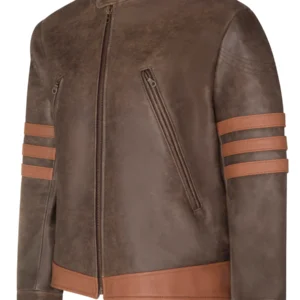 x-men origins wolverine leather jacket